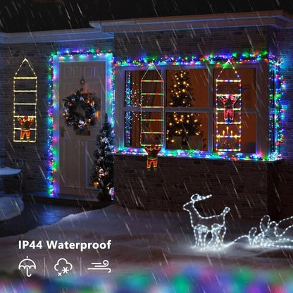 Toodour Luz LED de Navidad, luces decorativas de escalera de Navida...