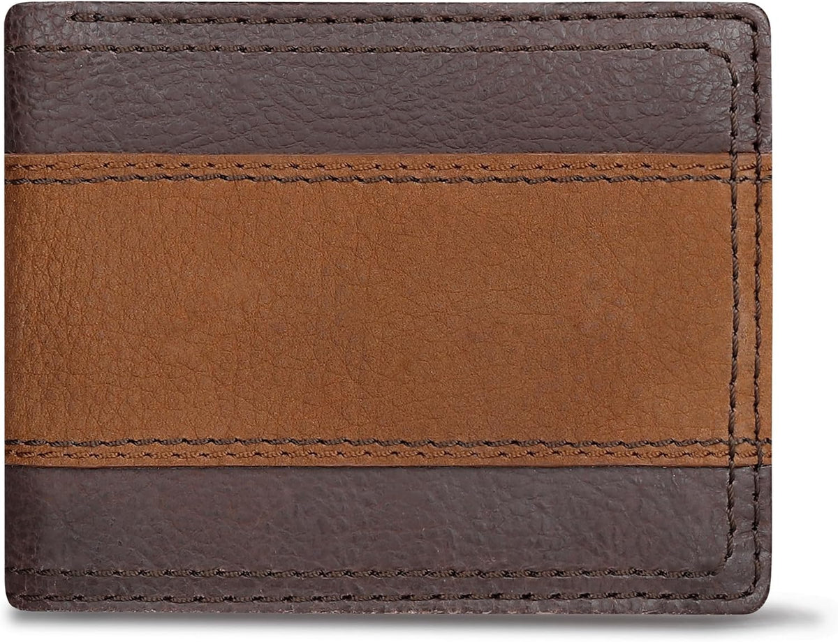 Columbia Billetera plegable delgada RFID para hombre con ventana de...
