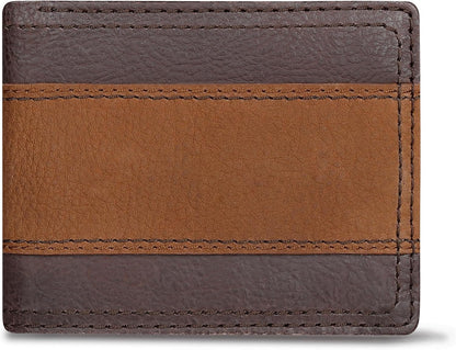 Columbia Billetera plegable delgada RFID para hombre con ventana de...