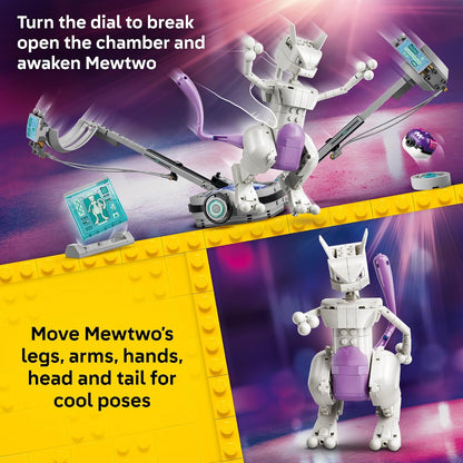 LEGO Pokémon SMART Play: Descanso de laboratorio de Mewtwo 72163 |...