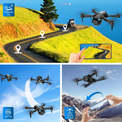 Dron con cámara 1080P HD, mini dron para principiantes, niños y adu...