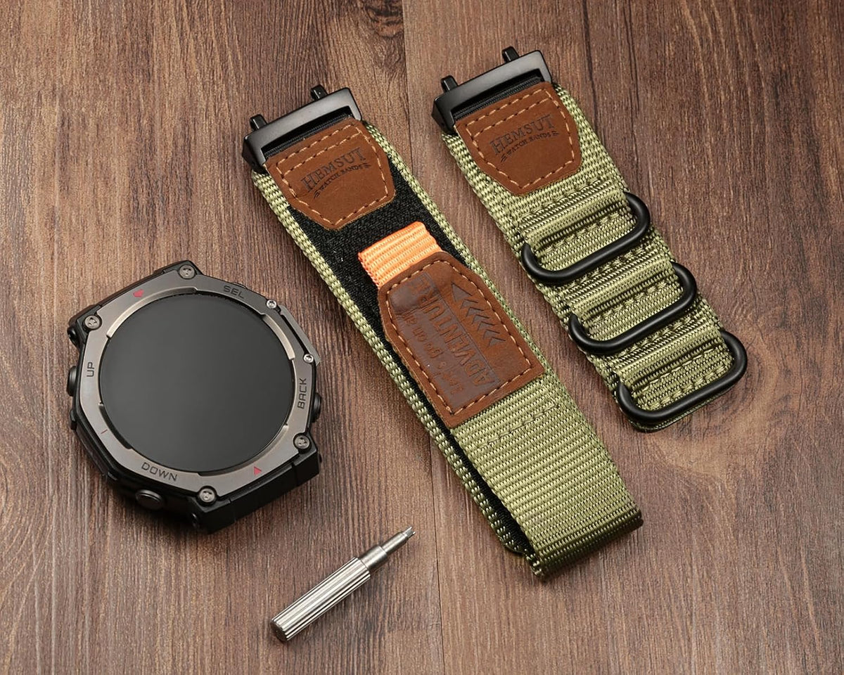 SMITHA Correa de reloj compatible con Amazfit Trex 3 \/ Trex 3 Pro...