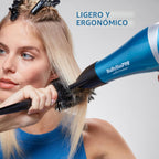 BaBylissPRO Nano Titanium secador de pelo de 2000 vatios con boquil...