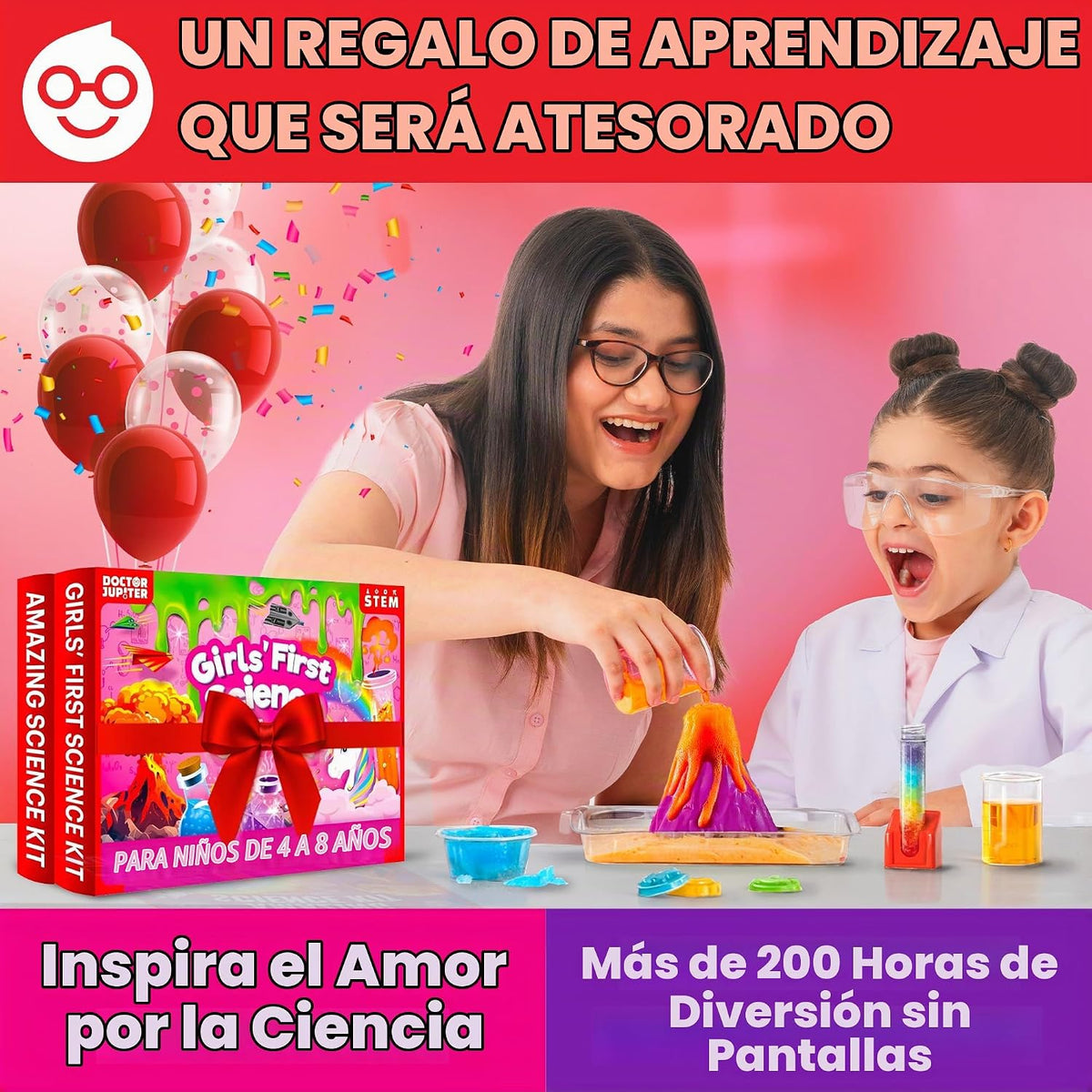 Doctor Jupiter - Juego de regalo para niñas de 4 años en adelante,...