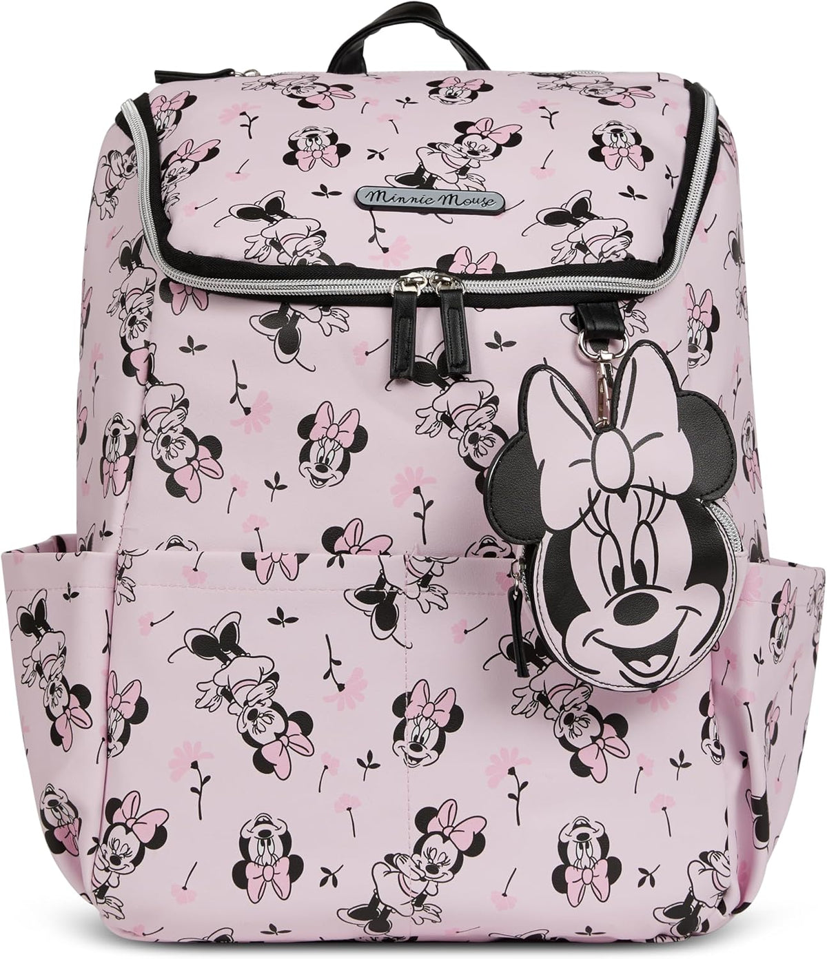 Disney Mochila para pañales con cambiador Minnie Mouse \u2013 Bolsa...