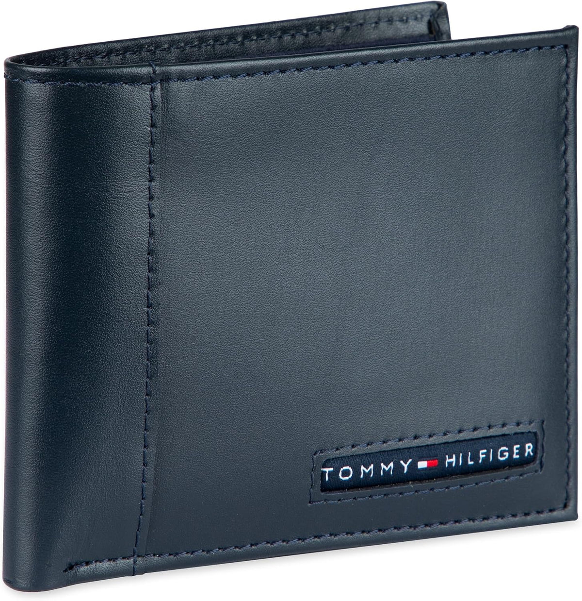 Tommy Hilfiger Cartera Passcase para hombre con ventana de identifi...