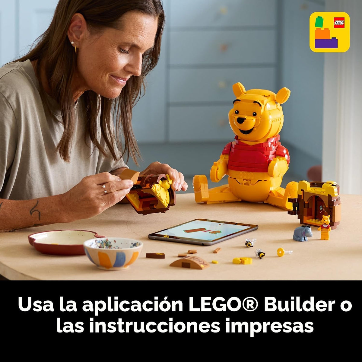 LEGO Disney Winnie Pooh 43300 | Juegos de construcción para adultos...