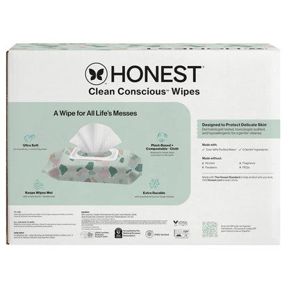 The Honest Company Toallitas multiusos para bebés, Geo Mood, 648 un...
