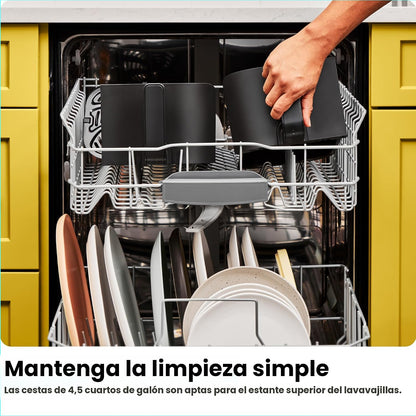 Chefman TurboFry Touch Freidora de Aire Doble, Maximiza las Comidas...