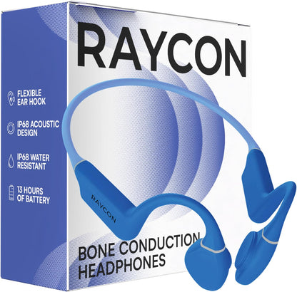 Raycon - Auriculares de conducción ósea \u2013 Auriculares abiertos...