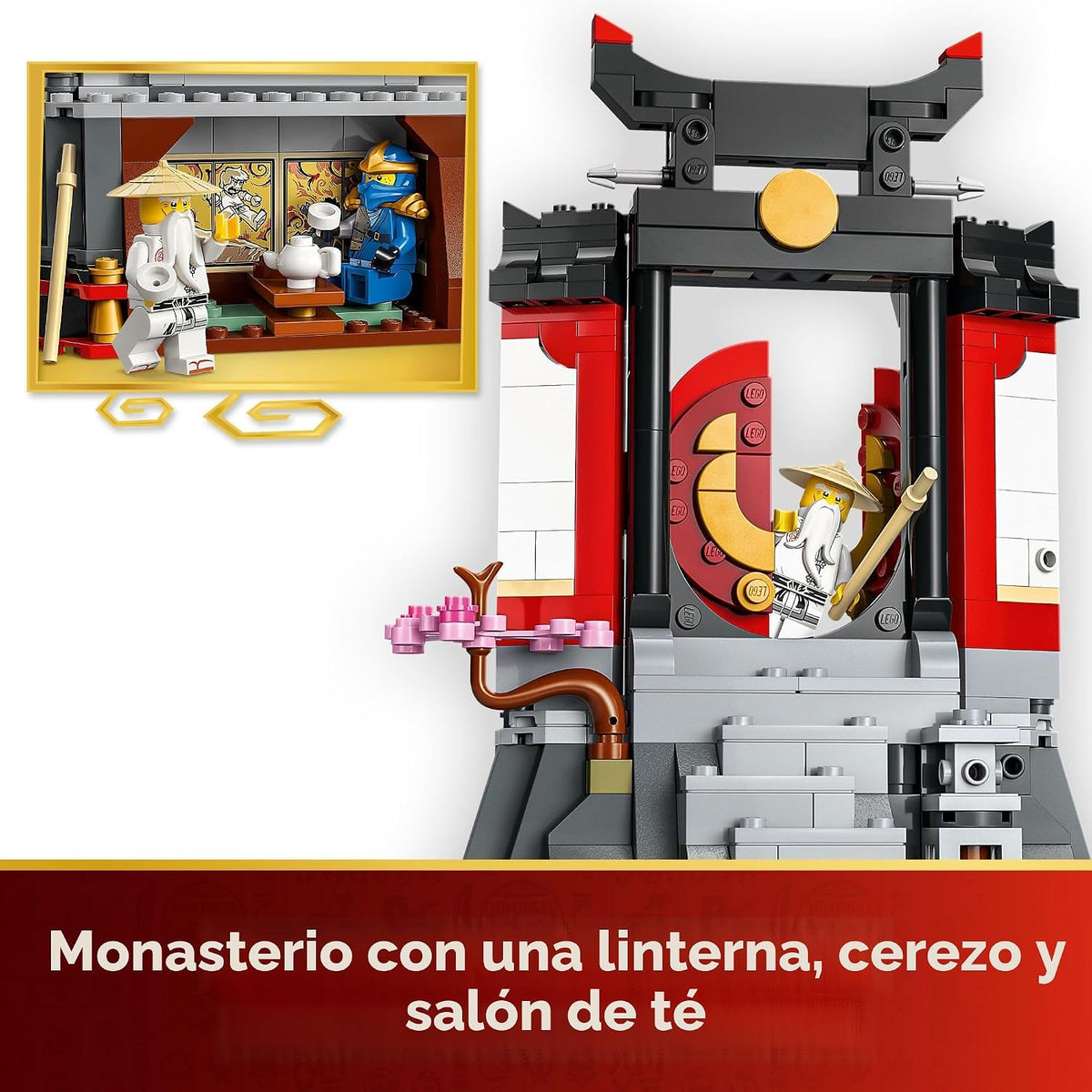 LEGO NINJAGO - Pantalla de personajes ninja 15 aniversario 71866 |...