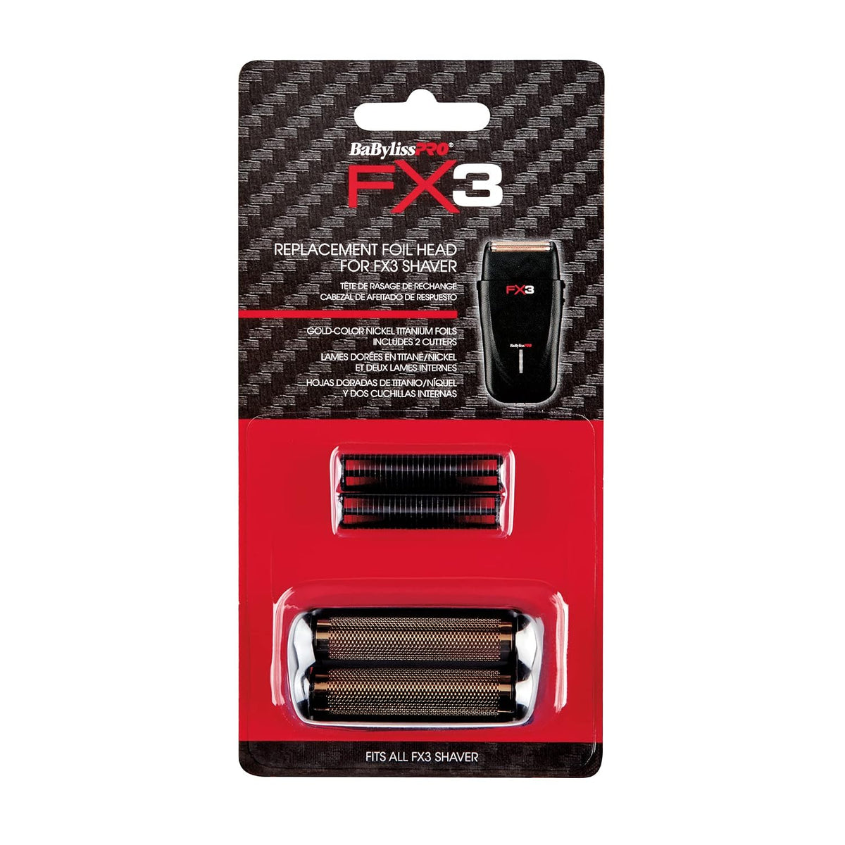 Colección de afeitadoras BaBylissPRO Barberology FX3