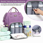 GAIVP Mochila para pañales, bolsas de pañales para bebés, niñas y n...