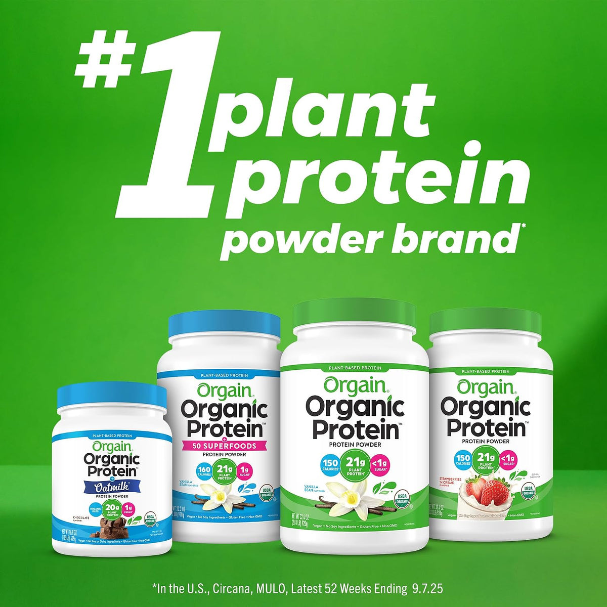 Orgain Proteína en polvo vegana orgánica de 0.74 oz, dulce de choco...