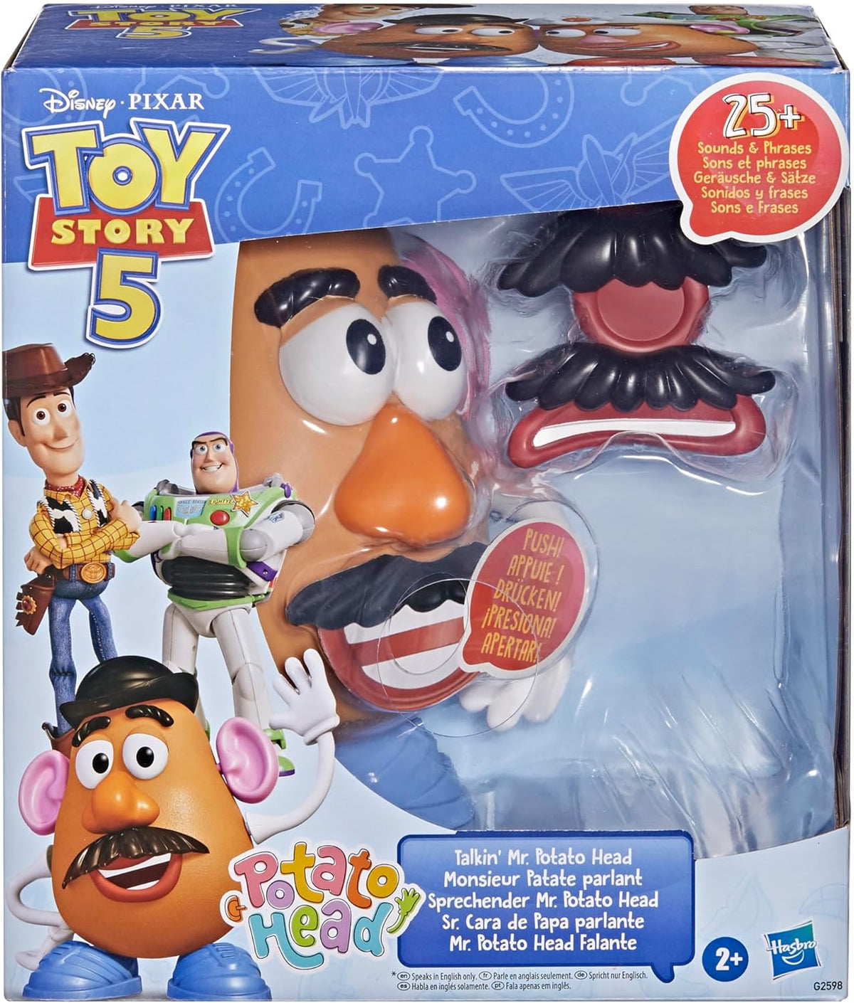 Potato Head Disney Pixar Toy Story 5 Talkin' Mr. Potato Head co...