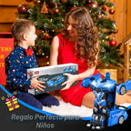Qumcou Coche de Control Remoto Transformable 1:16, Juguetes para ni...