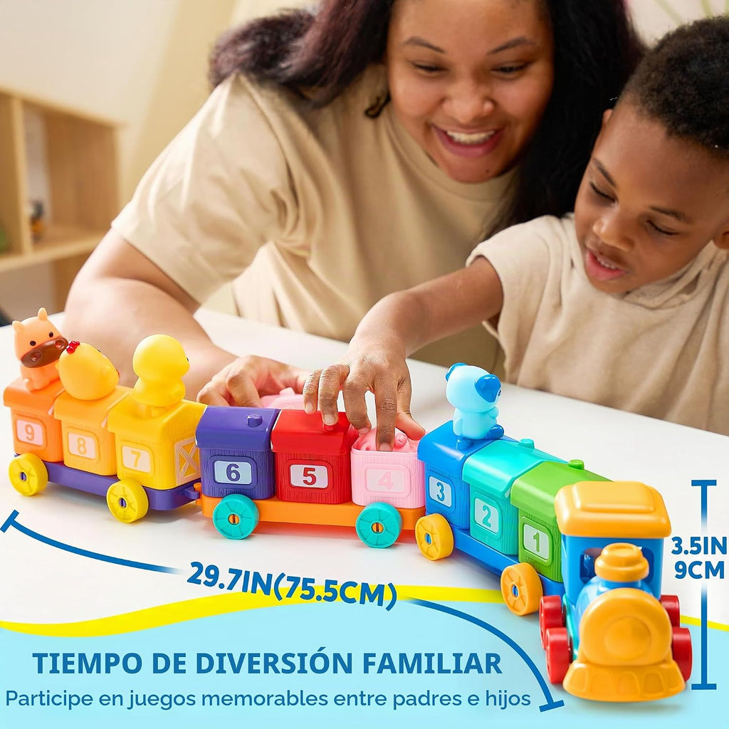 Juguetes de aprendizaje Play-Act para niños de 1, 2 y 3 años, conta...