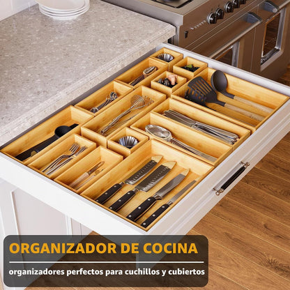SpaceAid Juego de 21 cajas de almacenamiento organizadoras de cajon...