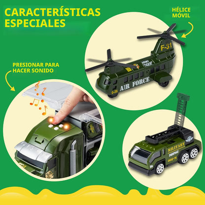 JOYIN - Camión militar 25 en 1 para niños a partir de 3 años, jugue...