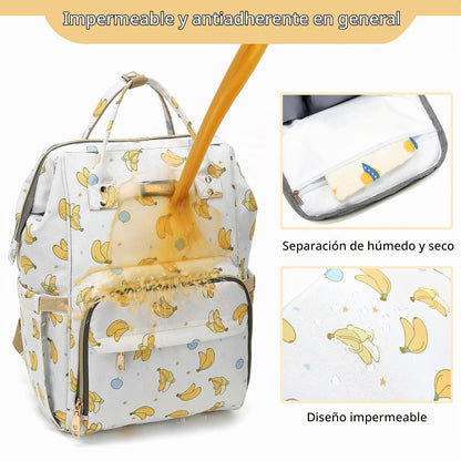 GAIVP Mochila para pañales, bolsas de pañales para bebés, niñas y n...