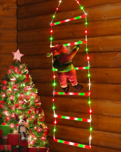 Toodour Luz LED de Navidad, luces decorativas de escalera de Navida...