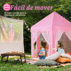Monobeach - Tienda de campaña estilo castillo de princesa para niña...