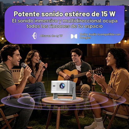【Incluye Google TV Stick】Proyector inteligente Magcubic HY350GT 650...