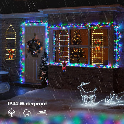 Toodour Luz LED de Navidad, luces decorativas de escalera de Navida...