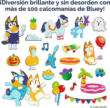 Skillmatics Foil Fun Bluey, actividad artística y artesanal, regalo...