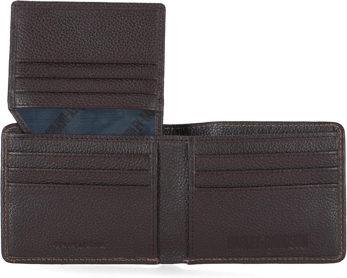 Harley-Davidson Cartera de cuero genuino con bloqueo RFID para homb...