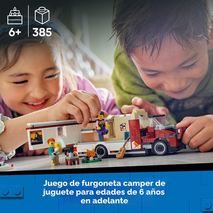 LEGO City Holiday Adventure Camper Van Juego de juguetes de constru...