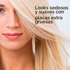 Conair - Plancha para el cabello, doble cerámica, platos extra anch...