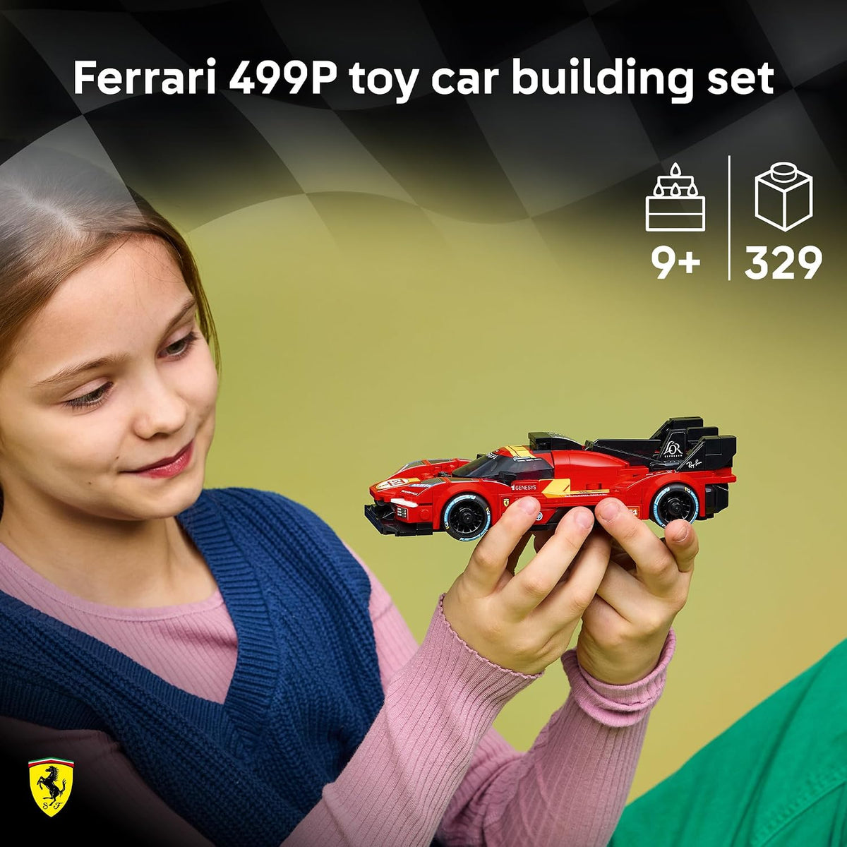 LEGO Campeones de Velocidad Ferrari 499P 77261 | Juguete de constru...