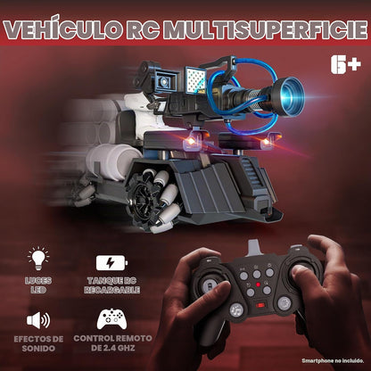 Force1 Juguete de Inodoro Skibidi con Licencia Oficial Figura de Ca...