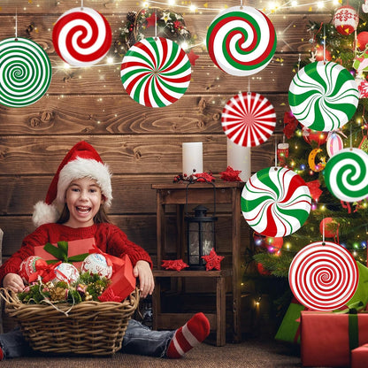 Barydat - 30 adornos de bolas de Navidad grandes, decoración de árb...