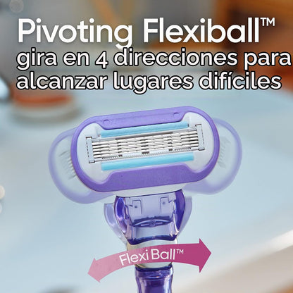 Gillette Venus Deluxe Smooth Swirl Mango de maquinilla de afeitar p...