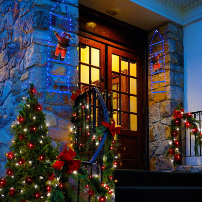 Toodour Luz LED de Navidad, luces decorativas de escalera de Navida...