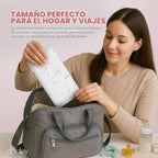 Almohadillas desechables para cambiar pañales de bebé (paquete de 5...