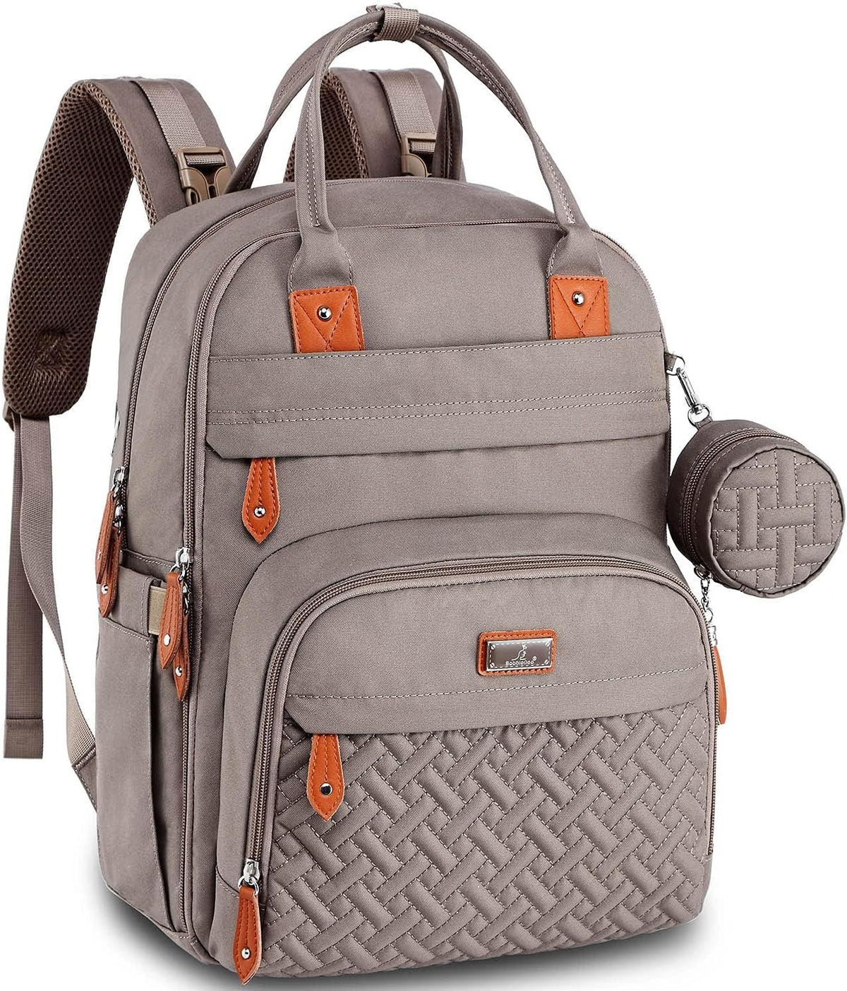BabbleRoo Mochila para pañales \u2013 Bolsa de viaje para Baby Esse...
