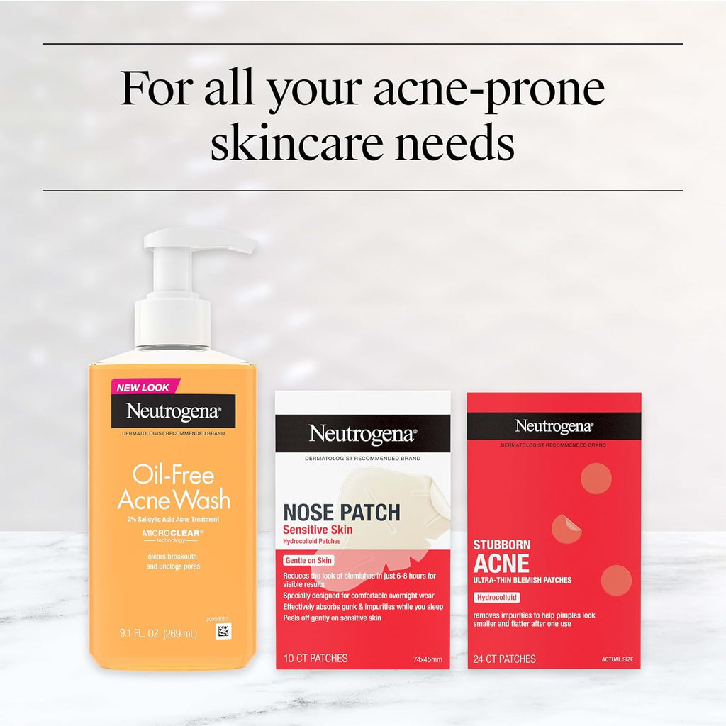 Neutrogena Lavado facial sin aceite, 9.1 fl. onz | Limpiador de áci...
