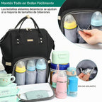 Bolsa de pañales, bolsas de pañales para bebés y niñas, bolsas de b...