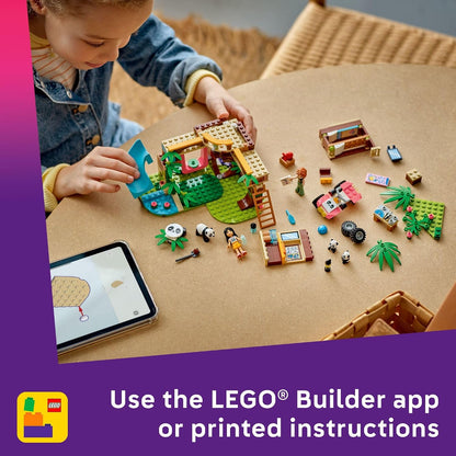 LEGO Friends Panda Sanctuary - Juguete de construcción para el cuid...