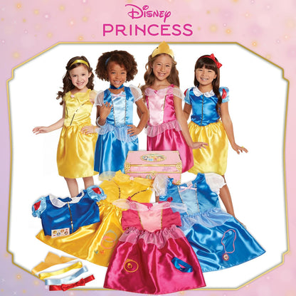 Disney Princess Baúl de Disfraces Deluxe 21 Piezas con Licencia Ofi...