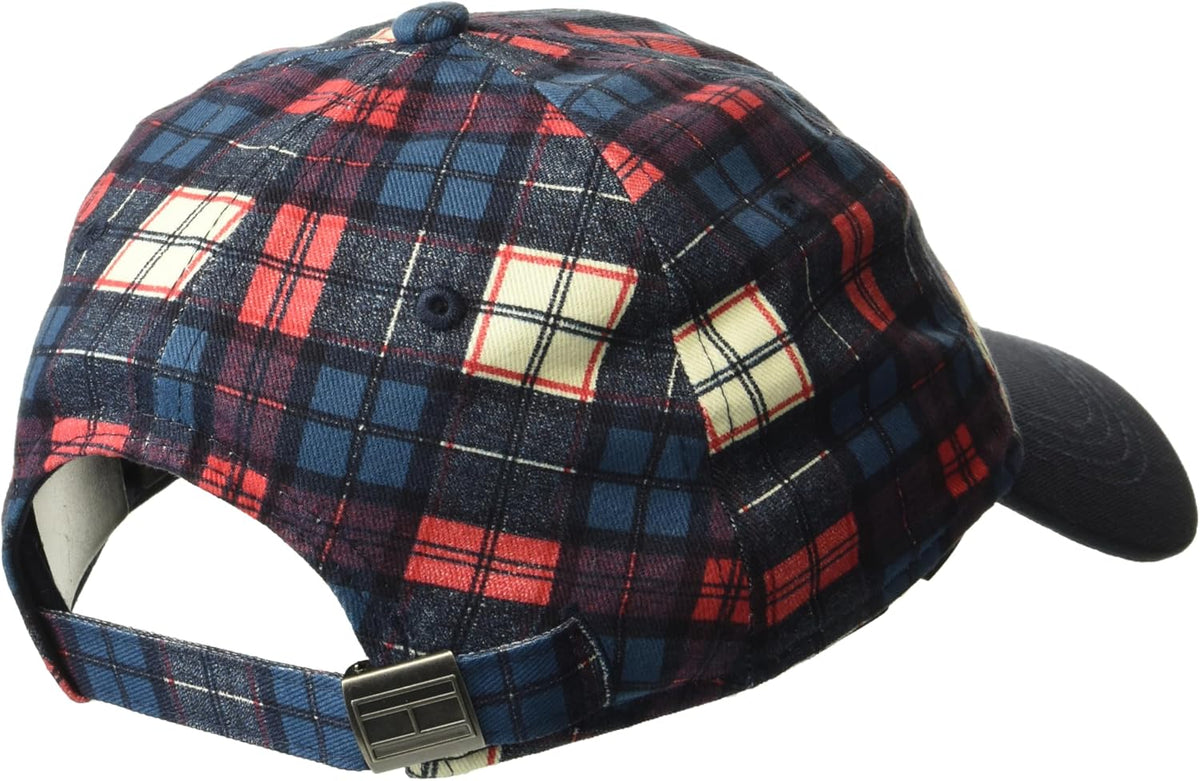 Tommy Hilfiger - Gorra de béisbol ajustable de algodón con logo par...
