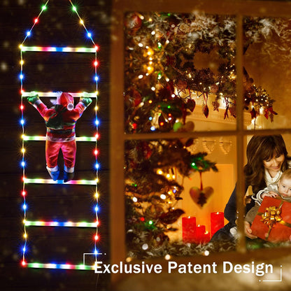 Toodour Luz LED de Navidad, luces decorativas de escalera de Navida...