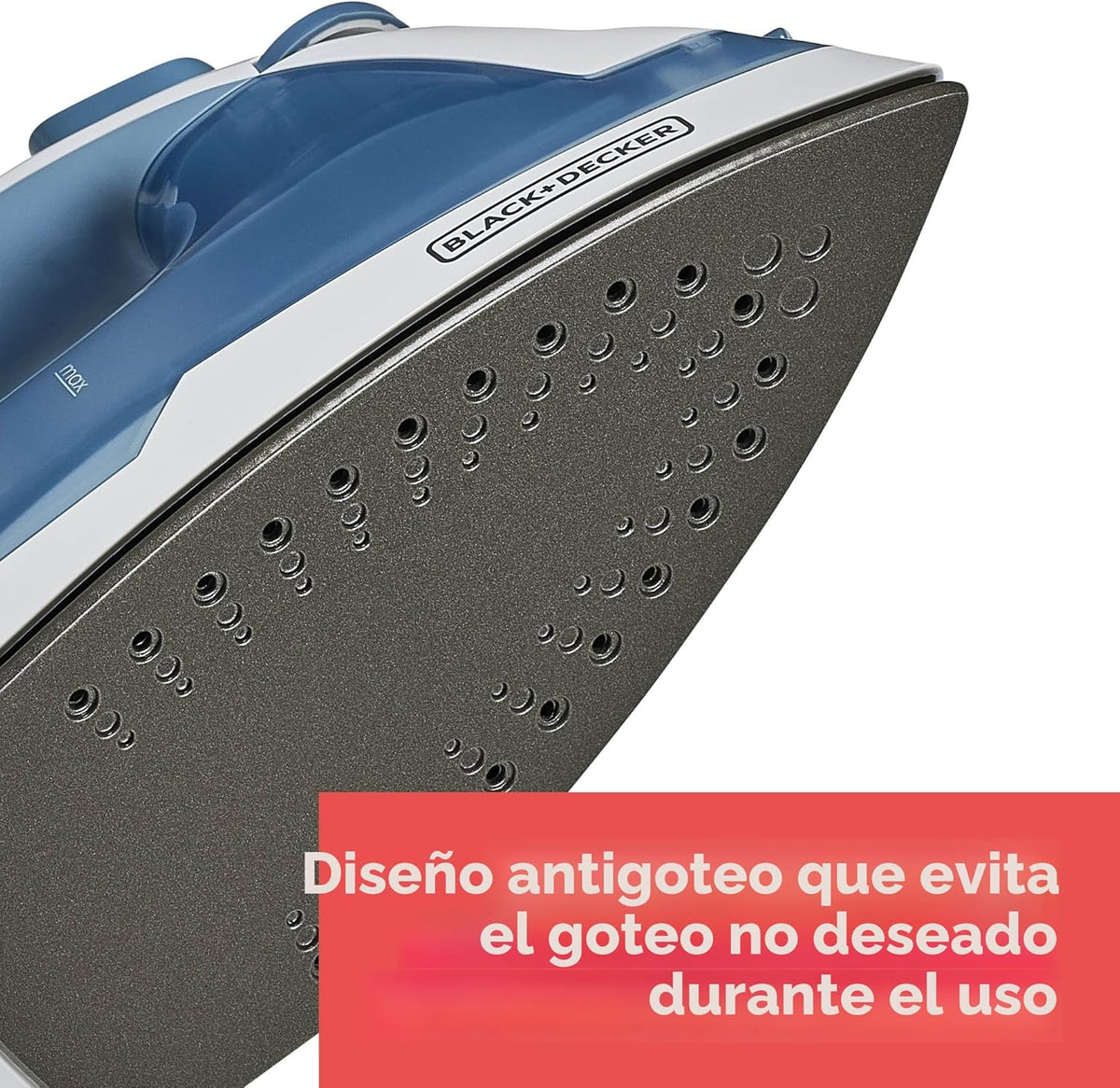 BLACK+DECKER Plancha de vapor para ropa con apagado automático y su...