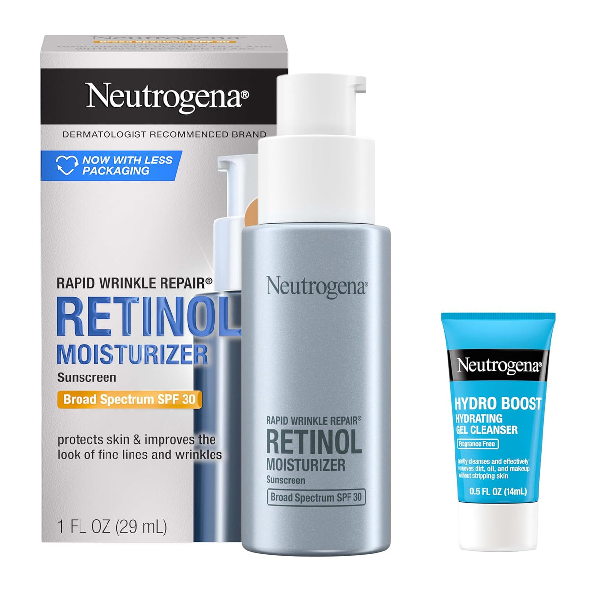 Neutrogena Hidratante facial de retinol Rapid Wrinkle Repair con SP...