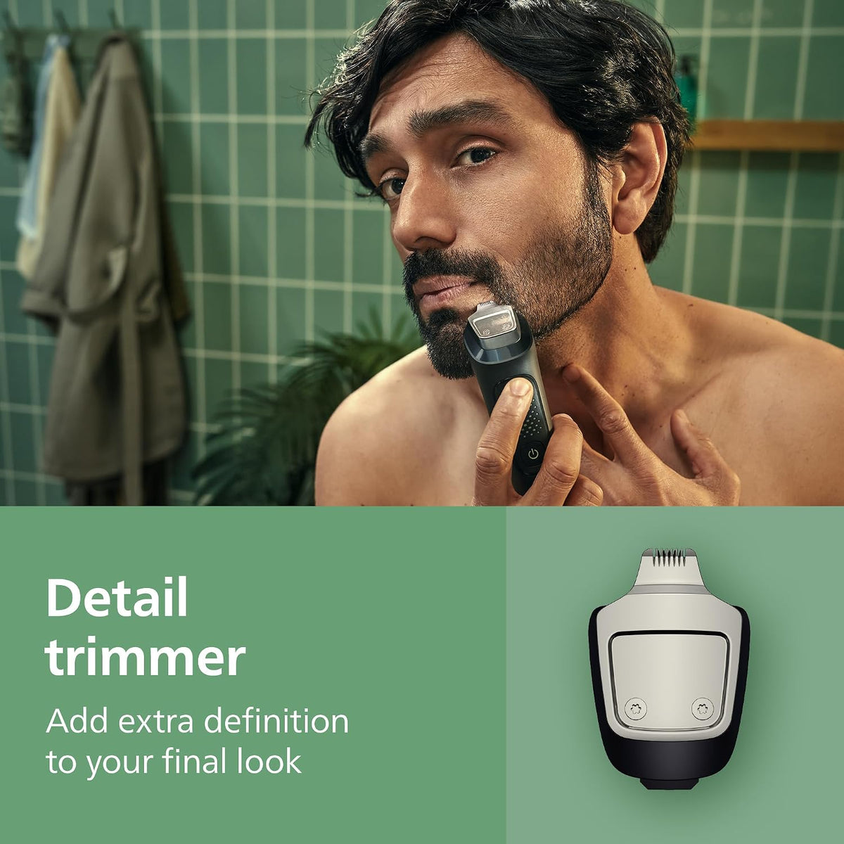 Philips Norelco All-in-One 3000 Recortadora 13 en 1, Rostro y Cabel...