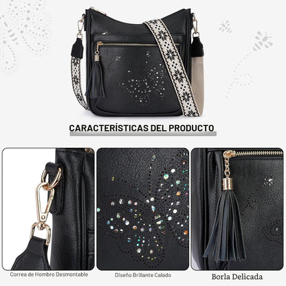 KITEVIUN - Bolsos tipo bandolera medianos para mujer, modernos, bol...