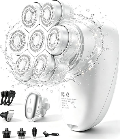 Maquinillas de afeitar eléctricas 5 en 1 para mujer, afeitadoras el...